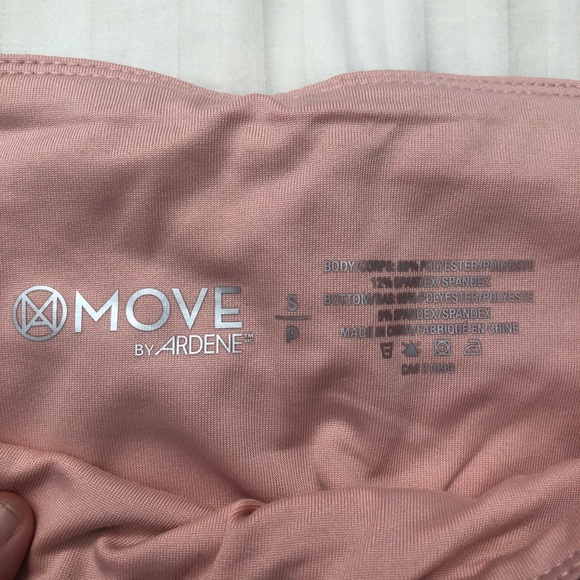 Ardene MOVE Grey & Pink Activewear Leggings - Picture 3 of 4